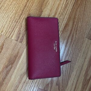 Kate Spade Cherry Red Wallet